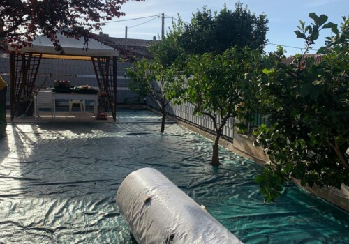 Progettazione in corso di un giardino